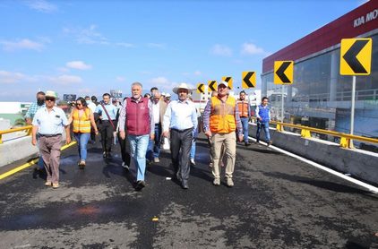  Bedolla abre a la circulación el viaducto elevado del distribuidor vial Salida a Mil Cumbres – El Porvenir de Cuitzeo